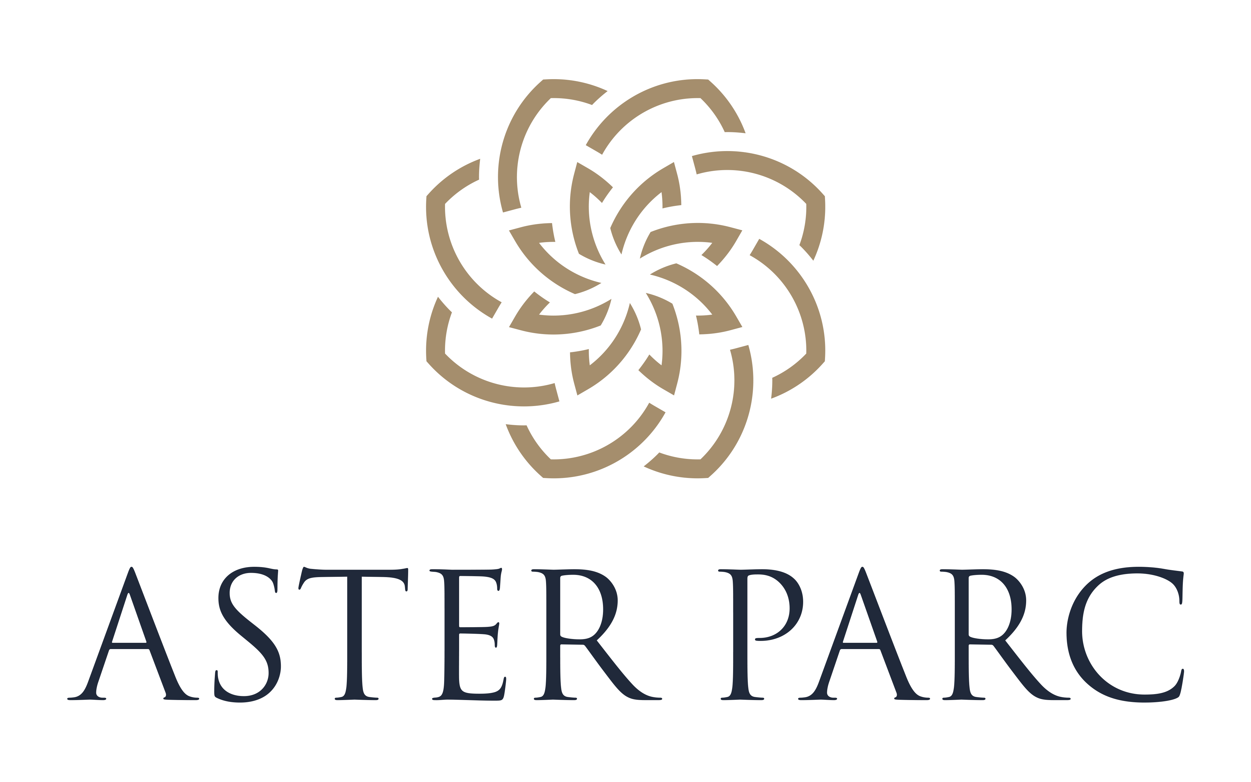 an image of the aster parlor logo